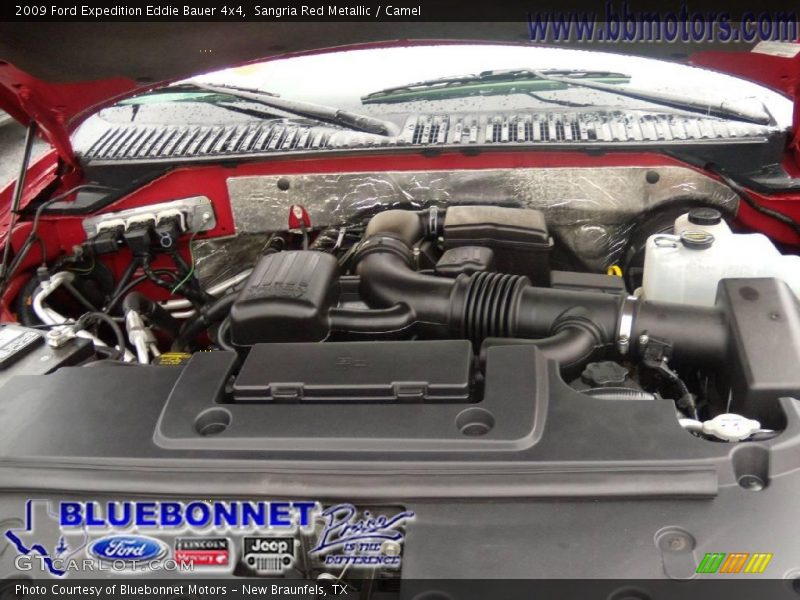 Sangria Red Metallic / Camel 2009 Ford Expedition Eddie Bauer 4x4