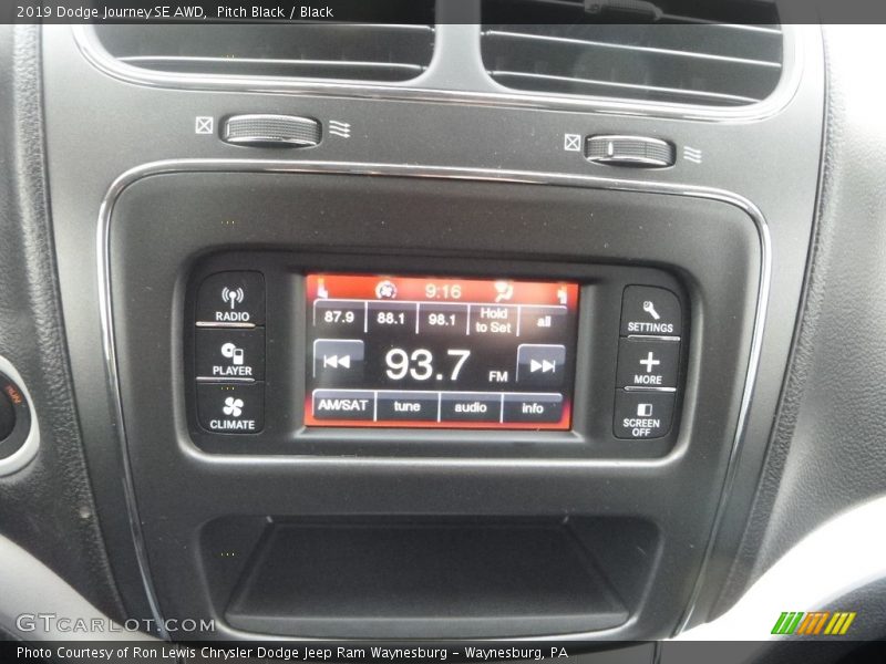 Pitch Black / Black 2019 Dodge Journey SE AWD