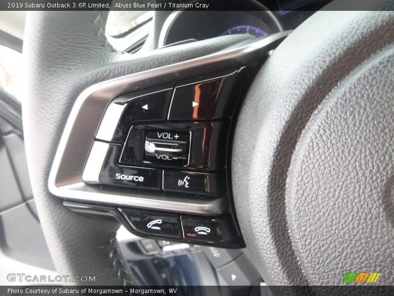 Abyss Blue Pearl / Titanium Gray 2019 Subaru Outback 3.6R Limited