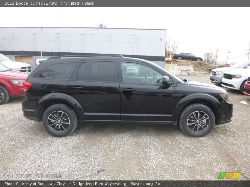 Pitch Black / Black 2019 Dodge Journey SE AWD