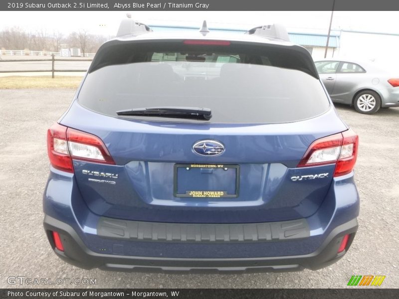 Abyss Blue Pearl / Titanium Gray 2019 Subaru Outback 2.5i Limited