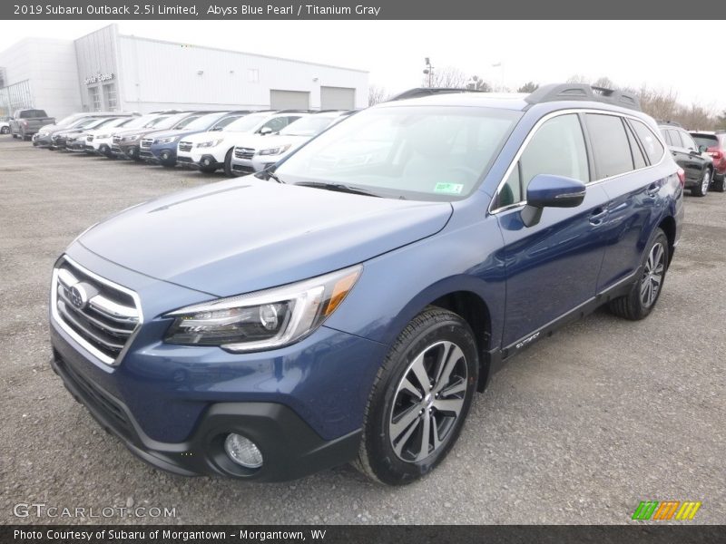Abyss Blue Pearl / Titanium Gray 2019 Subaru Outback 2.5i Limited
