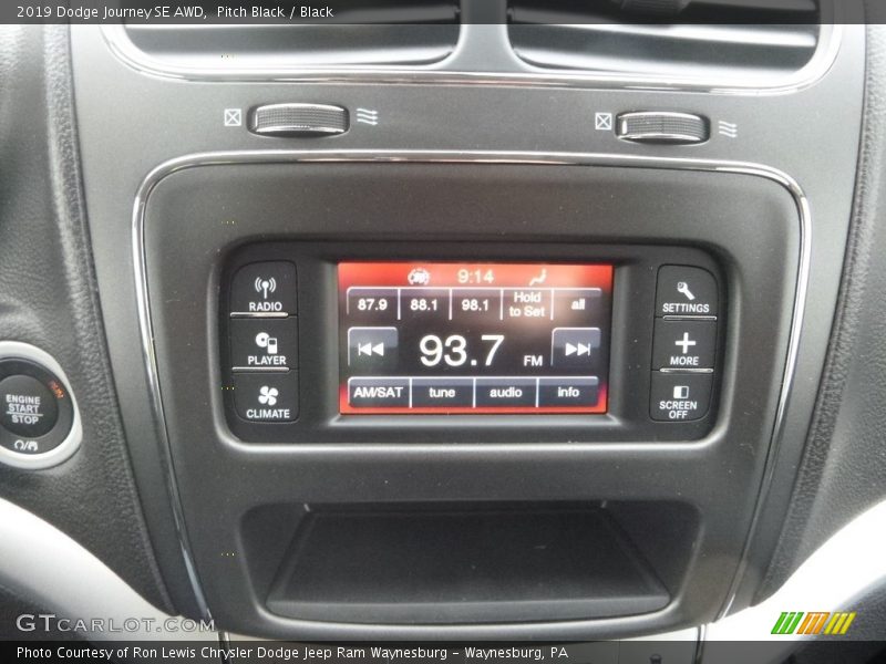 Pitch Black / Black 2019 Dodge Journey SE AWD