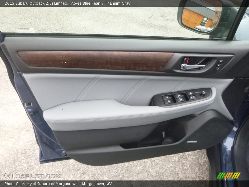 Abyss Blue Pearl / Titanium Gray 2019 Subaru Outback 2.5i Limited