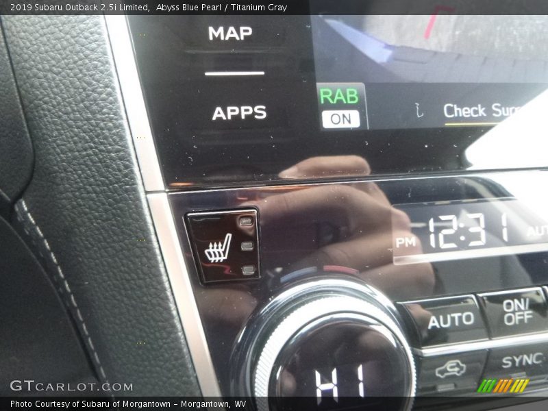 Abyss Blue Pearl / Titanium Gray 2019 Subaru Outback 2.5i Limited