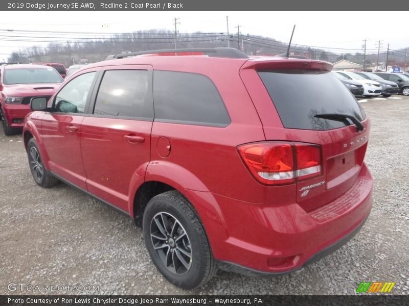 Redline 2 Coat Pearl / Black 2019 Dodge Journey SE AWD