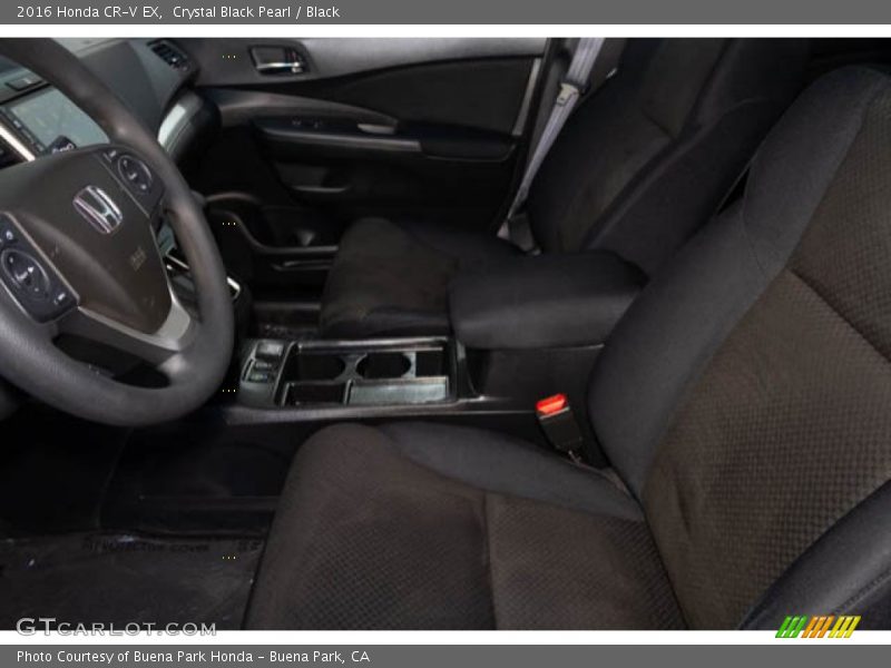 Crystal Black Pearl / Black 2016 Honda CR-V EX