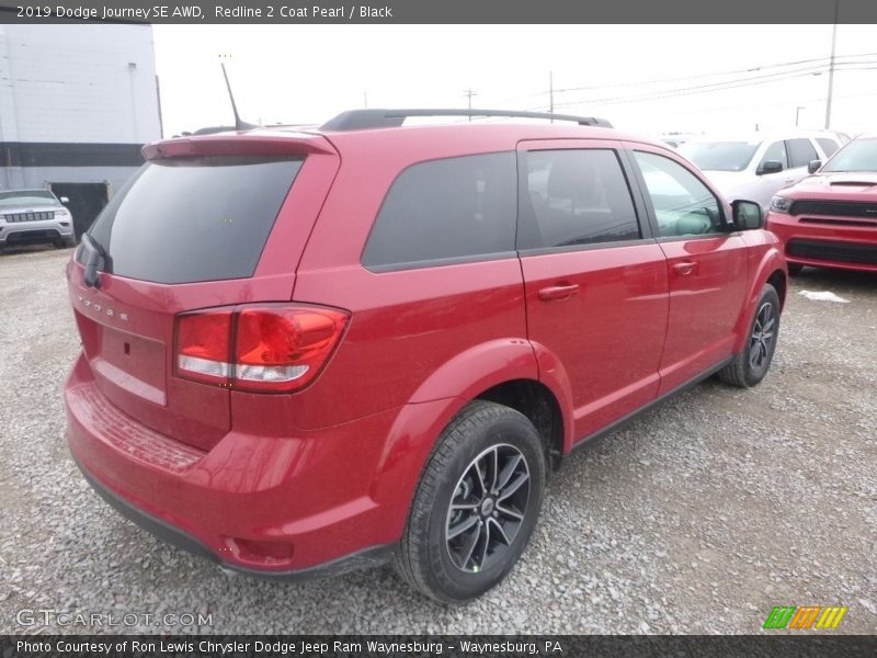 Redline 2 Coat Pearl / Black 2019 Dodge Journey SE AWD