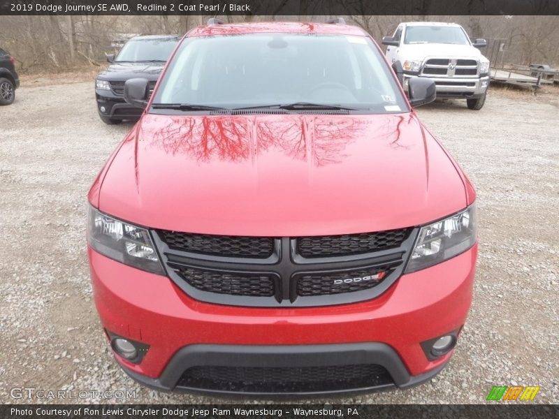 Redline 2 Coat Pearl / Black 2019 Dodge Journey SE AWD
