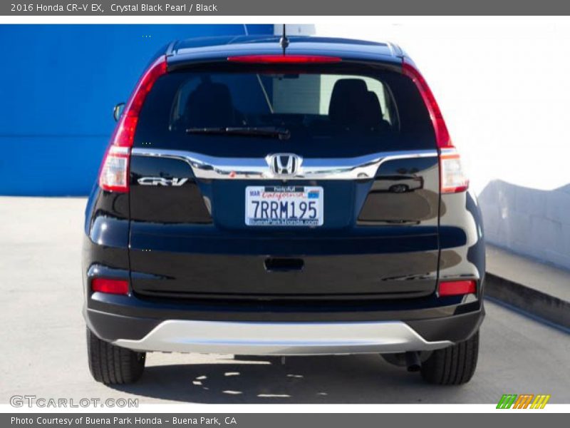Crystal Black Pearl / Black 2016 Honda CR-V EX