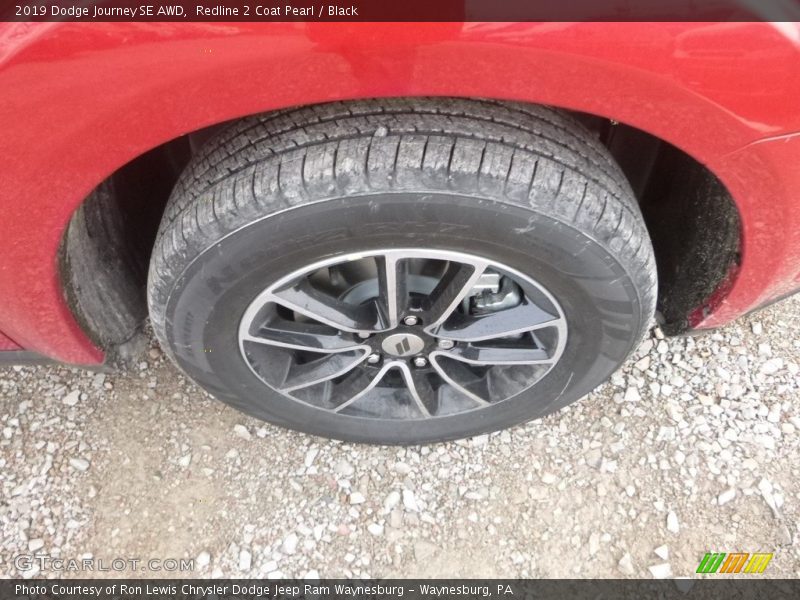 Redline 2 Coat Pearl / Black 2019 Dodge Journey SE AWD