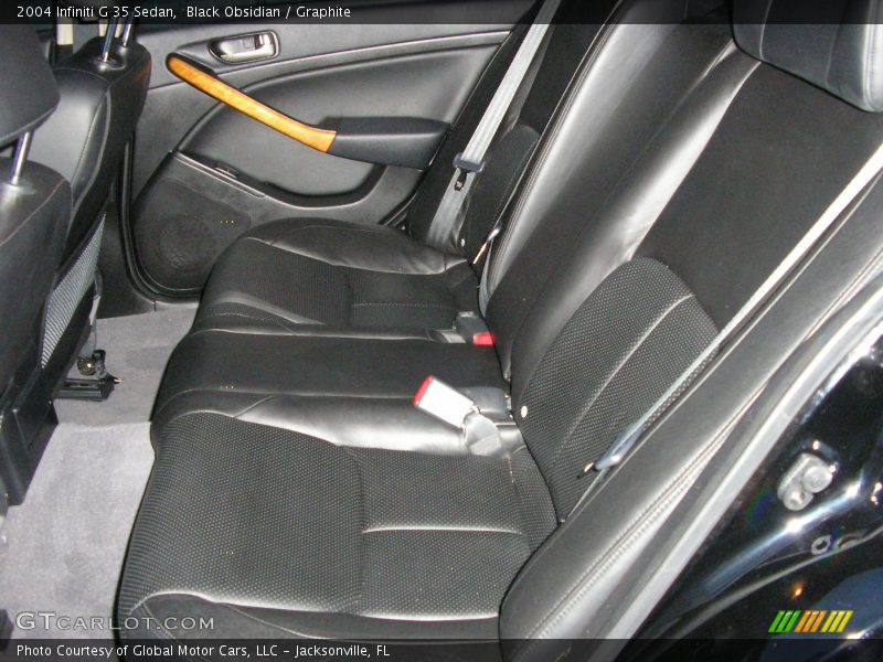 Black Obsidian / Graphite 2004 Infiniti G 35 Sedan