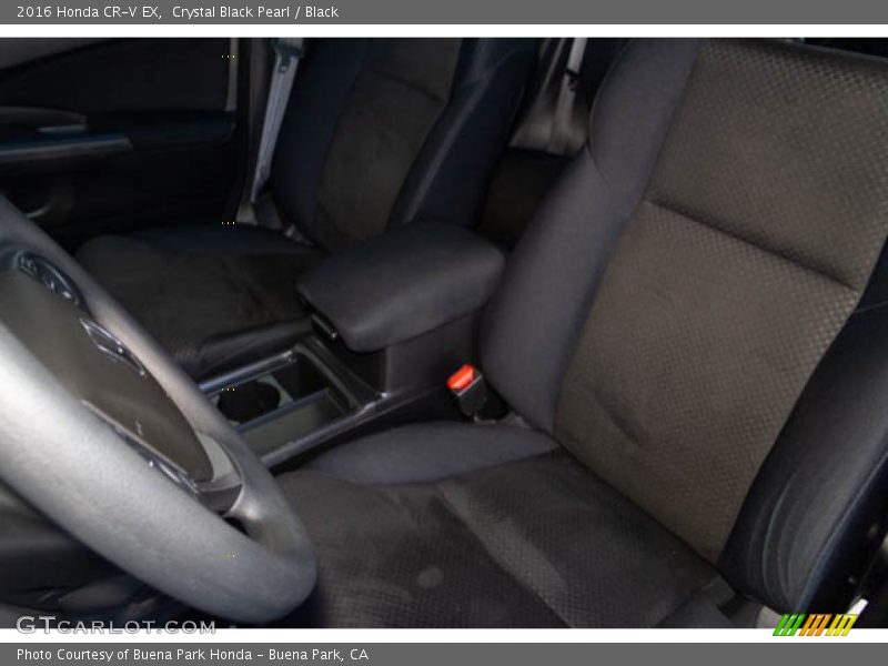Crystal Black Pearl / Black 2016 Honda CR-V EX