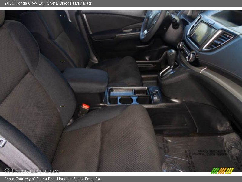 Crystal Black Pearl / Black 2016 Honda CR-V EX