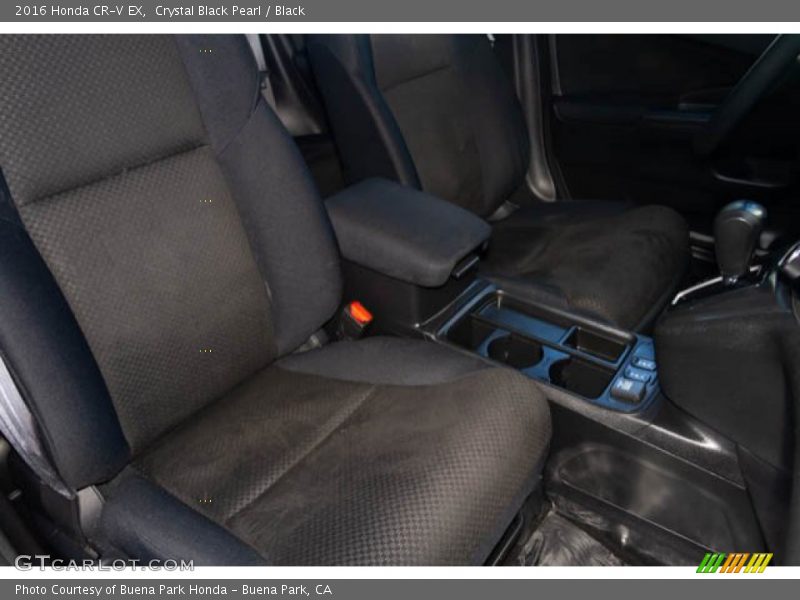 Crystal Black Pearl / Black 2016 Honda CR-V EX