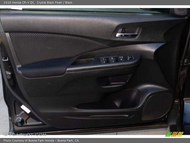 Crystal Black Pearl / Black 2016 Honda CR-V EX