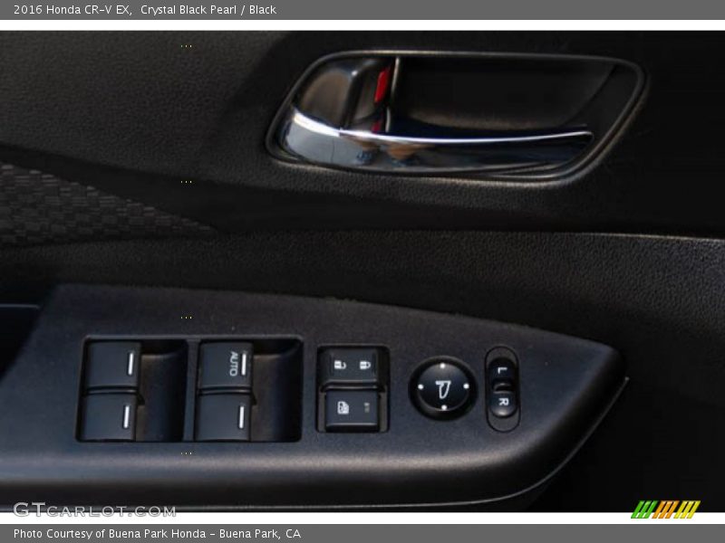Crystal Black Pearl / Black 2016 Honda CR-V EX