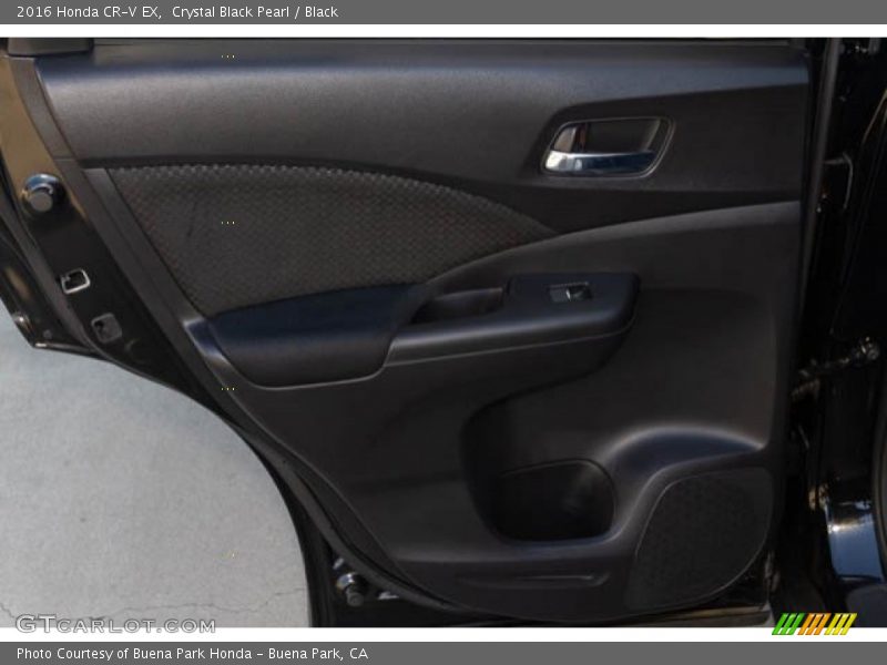 Crystal Black Pearl / Black 2016 Honda CR-V EX