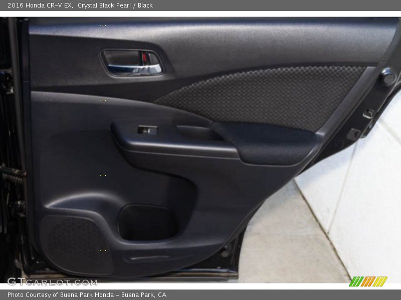 Crystal Black Pearl / Black 2016 Honda CR-V EX