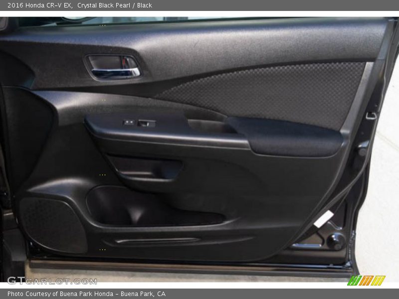 Crystal Black Pearl / Black 2016 Honda CR-V EX