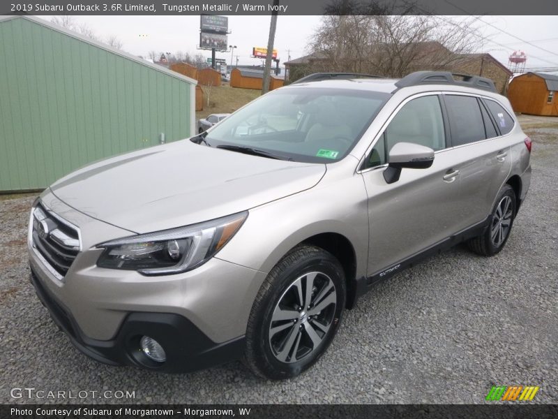 Tungsten Metallic / Warm Ivory 2019 Subaru Outback 3.6R Limited