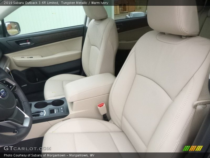 Tungsten Metallic / Warm Ivory 2019 Subaru Outback 3.6R Limited