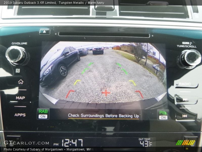 Tungsten Metallic / Warm Ivory 2019 Subaru Outback 3.6R Limited
