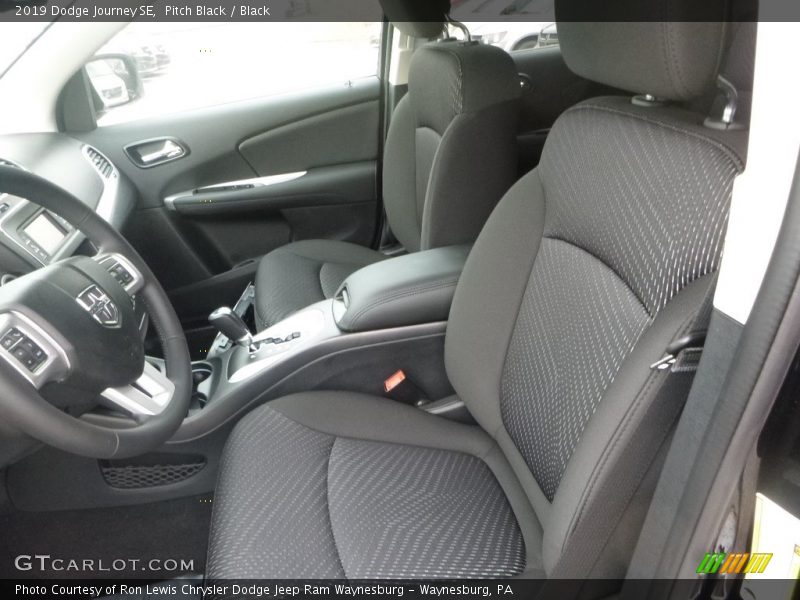 Pitch Black / Black 2019 Dodge Journey SE
