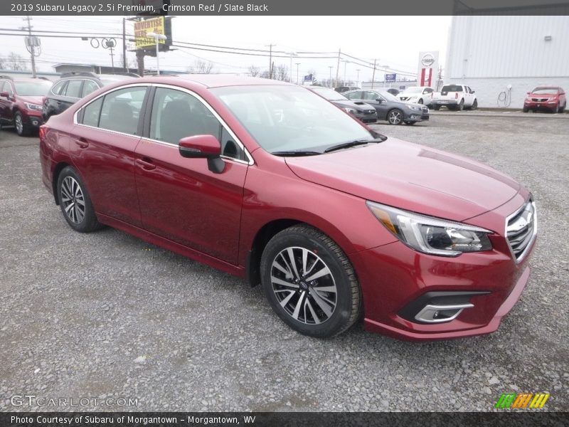 Crimson Red / Slate Black 2019 Subaru Legacy 2.5i Premium