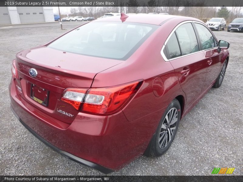 Crimson Red / Slate Black 2019 Subaru Legacy 2.5i Premium