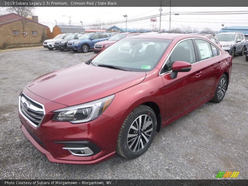 Crimson Red / Slate Black 2019 Subaru Legacy 2.5i Premium