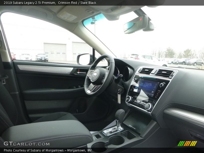 Crimson Red / Slate Black 2019 Subaru Legacy 2.5i Premium