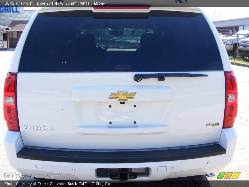 Summit White / Ebony 2009 Chevrolet Tahoe Z71 4x4