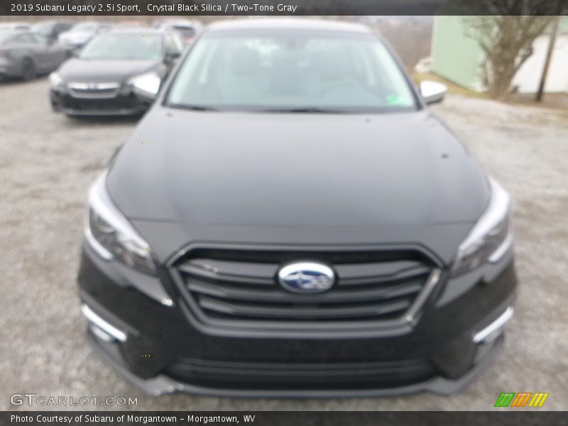 Crystal Black Silica / Two-Tone Gray 2019 Subaru Legacy 2.5i Sport