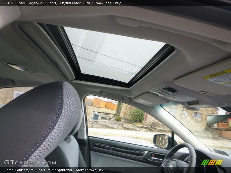Crystal Black Silica / Two-Tone Gray 2019 Subaru Legacy 2.5i Sport