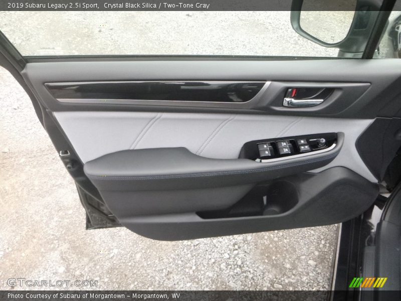 Crystal Black Silica / Two-Tone Gray 2019 Subaru Legacy 2.5i Sport