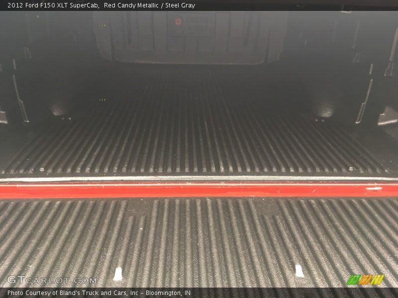 Red Candy Metallic / Steel Gray 2012 Ford F150 XLT SuperCab