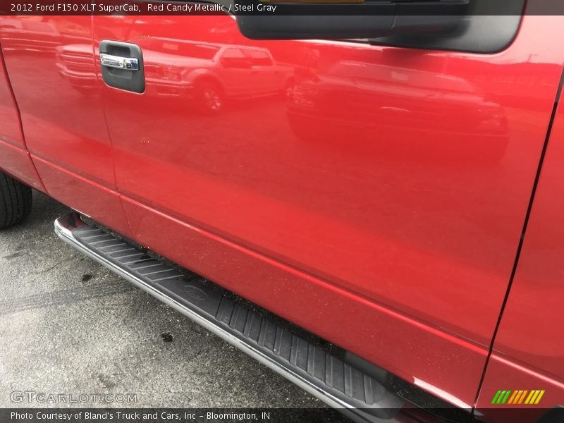 Red Candy Metallic / Steel Gray 2012 Ford F150 XLT SuperCab