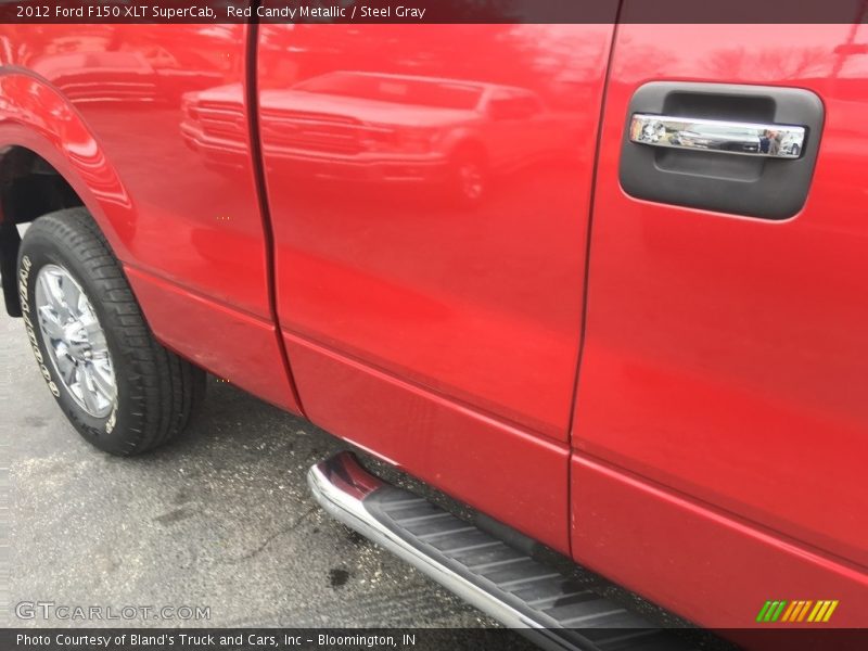 Red Candy Metallic / Steel Gray 2012 Ford F150 XLT SuperCab