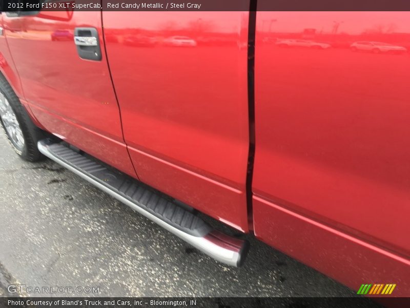 Red Candy Metallic / Steel Gray 2012 Ford F150 XLT SuperCab