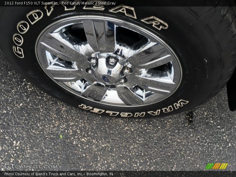 Red Candy Metallic / Steel Gray 2012 Ford F150 XLT SuperCab