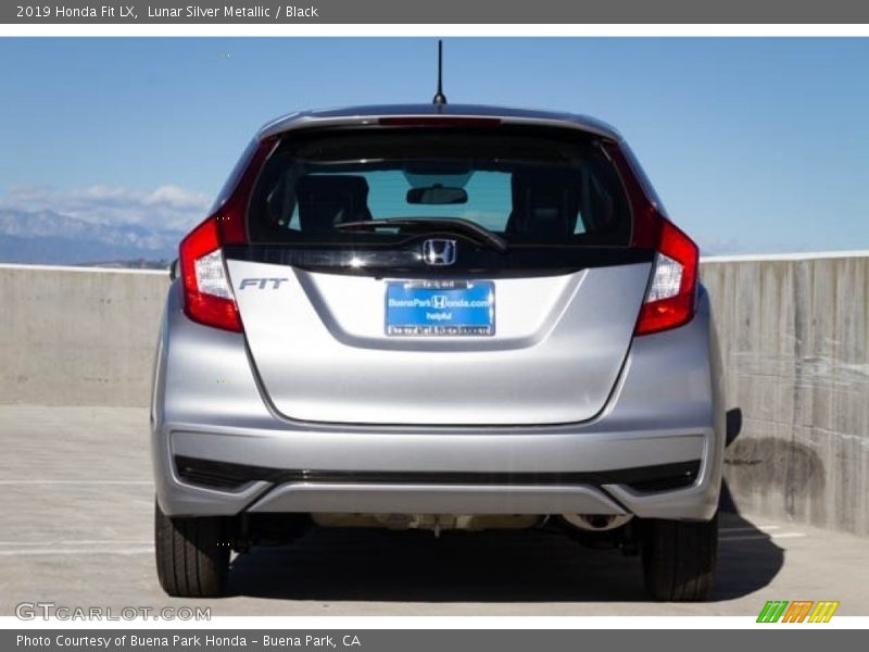 Lunar Silver Metallic / Black 2019 Honda Fit LX