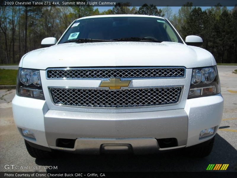 Summit White / Light Cashmere 2009 Chevrolet Tahoe Z71 4x4