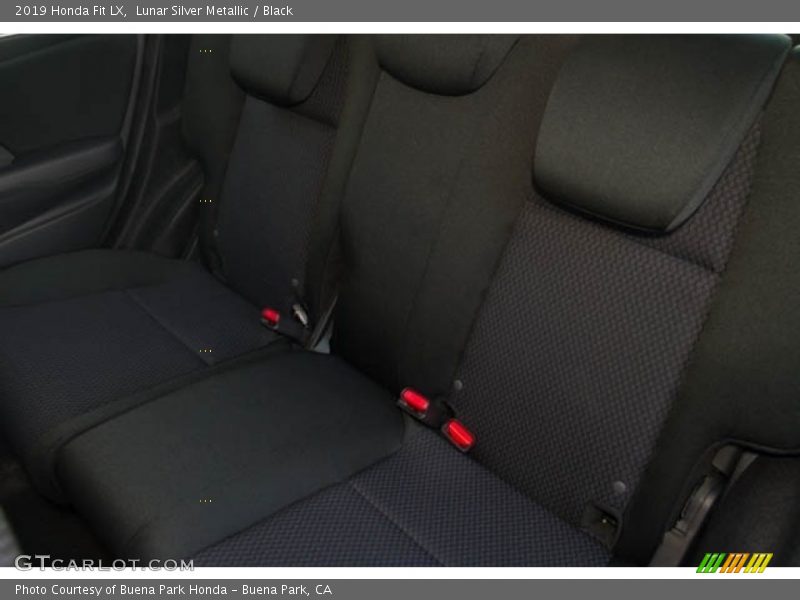 Lunar Silver Metallic / Black 2019 Honda Fit LX