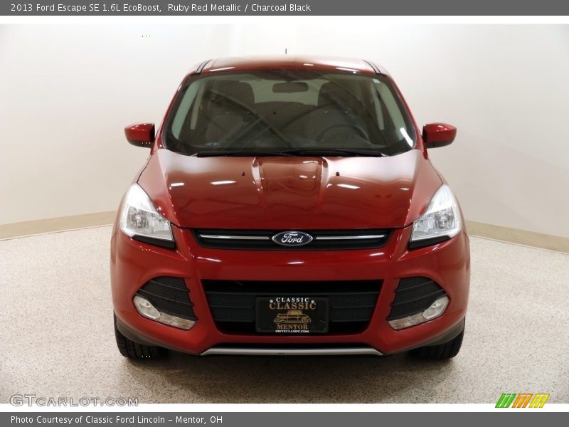 Ruby Red Metallic / Charcoal Black 2013 Ford Escape SE 1.6L EcoBoost