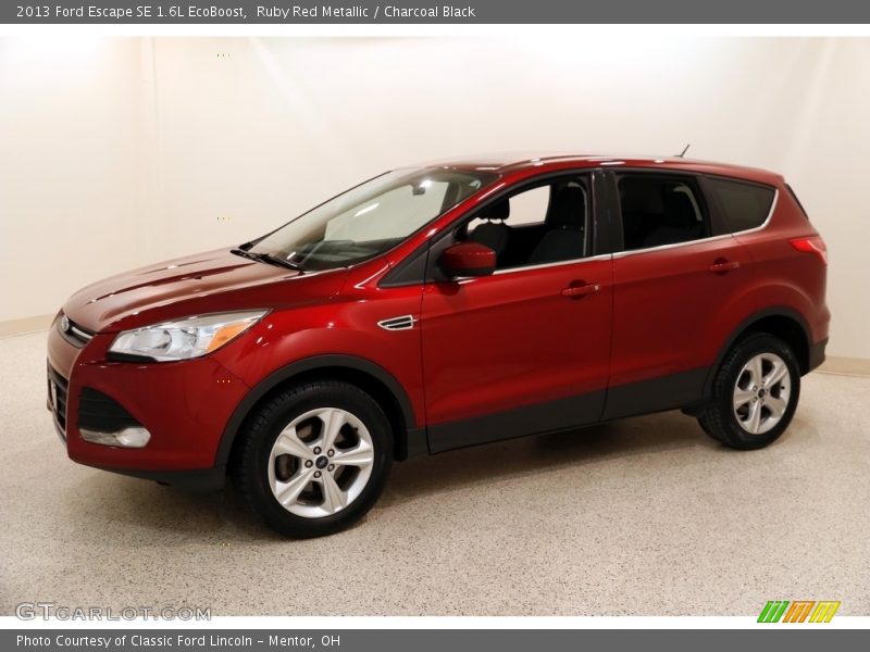Ruby Red Metallic / Charcoal Black 2013 Ford Escape SE 1.6L EcoBoost