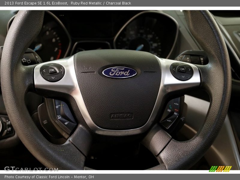 Ruby Red Metallic / Charcoal Black 2013 Ford Escape SE 1.6L EcoBoost