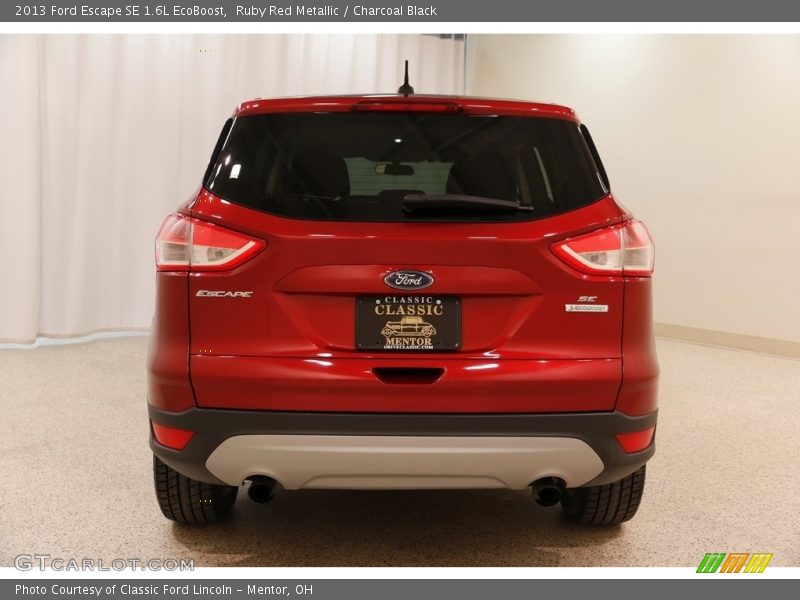 Ruby Red Metallic / Charcoal Black 2013 Ford Escape SE 1.6L EcoBoost