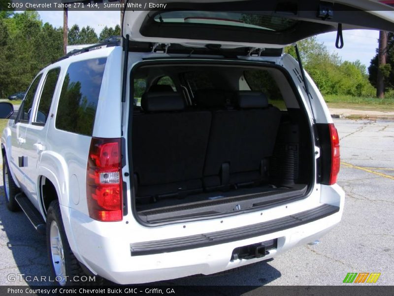 Summit White / Ebony 2009 Chevrolet Tahoe Z71 4x4