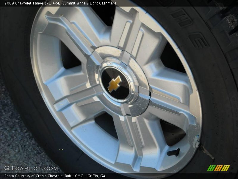 Summit White / Light Cashmere 2009 Chevrolet Tahoe Z71 4x4